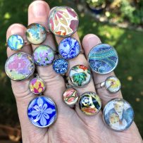 Vintage Tin Rings